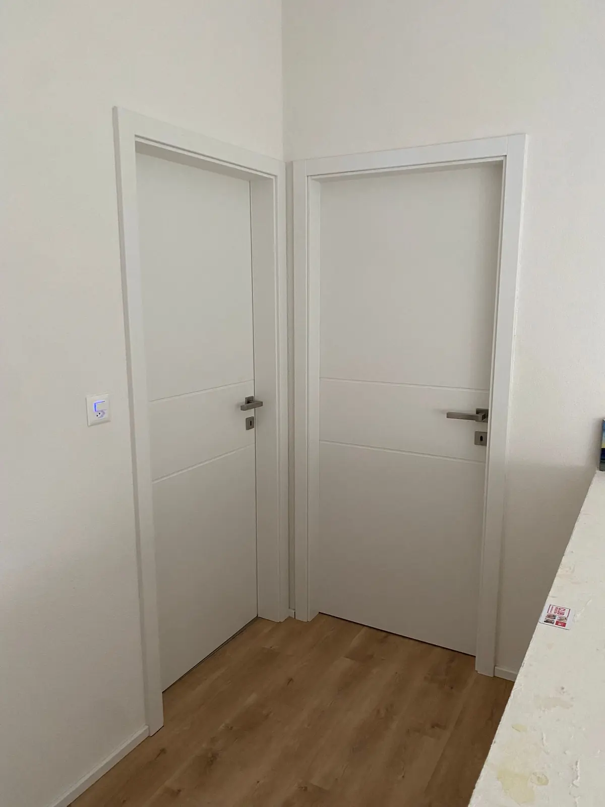 Portes intérieures blanches