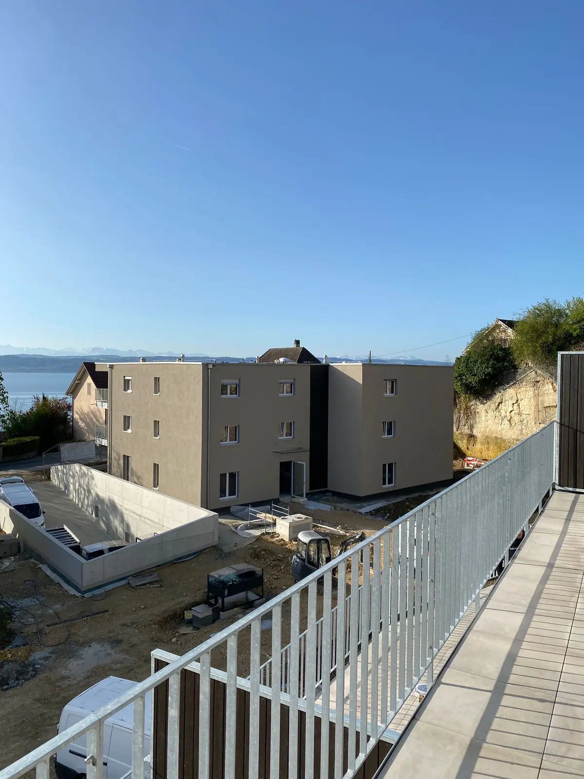 Immeuble en fin de chantier