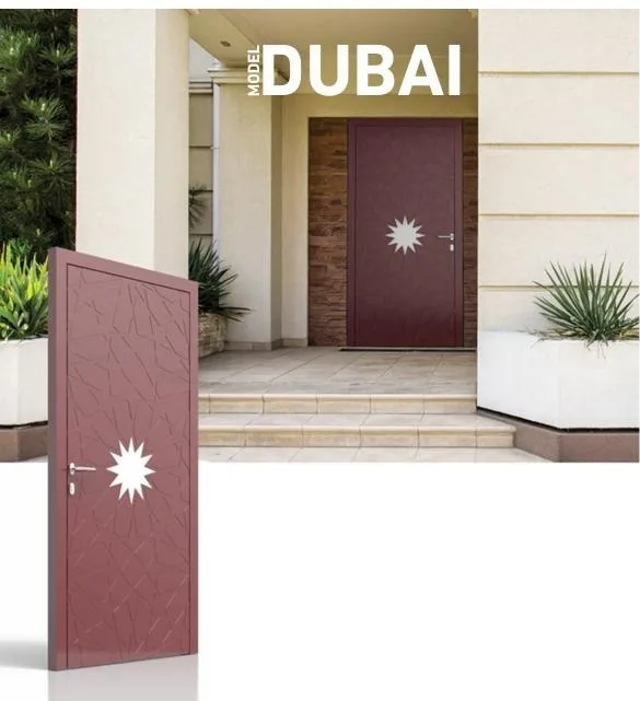 Porte d'entrée modèle Dubai, collection Signature